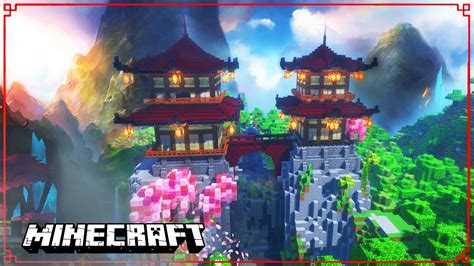 Minecraft Japanese Shrine Tutorial Youtube