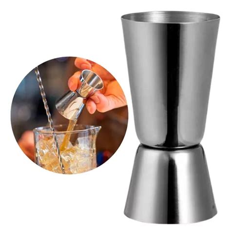 Medidor Dosador Bebidas Premium A O Inox Dose Dupla X Ml Mercadolivre