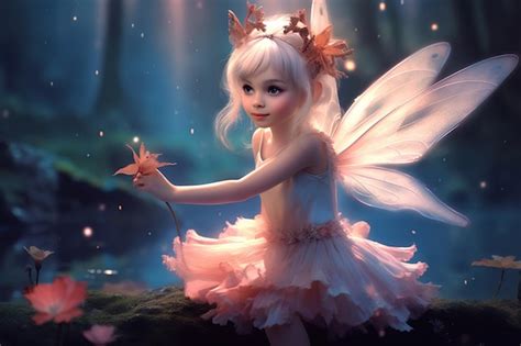 Premium Photo Beautiful And Classy Image Of Fairy Girl Generated By Ai