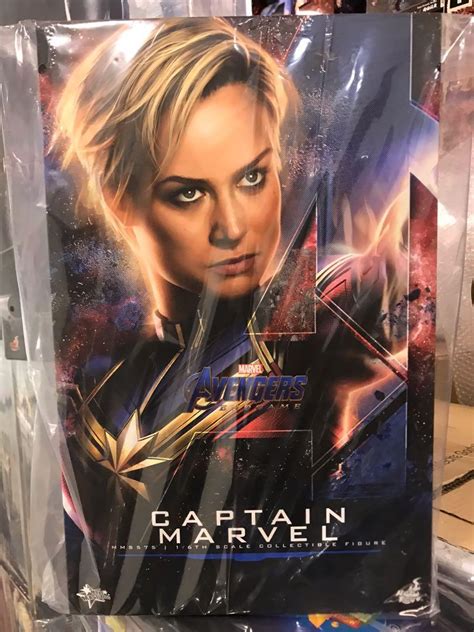 Hot Toys Mms Avengers Endgame Captain Marvel Collectible Figure Planetm