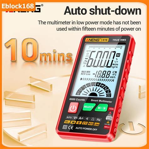 Fast Delivery Aneng Mini Digital Multimeter Count Ac Dc