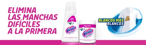 Vanish Oxi Action Quitamanchas Y Blanqueador Para Ropa Blanca En