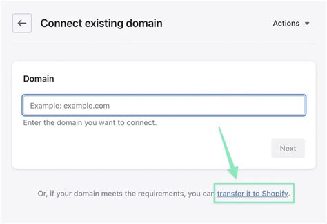 How To Transfer Your Domain To Shopify 2023 Ecommerce Platforms