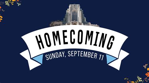 Homecoming Sunday September 11 — The First Baptist Church Washington Dc