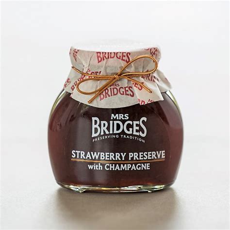 Mrs Bridges Strawberry Preserve Mit Champagner Bei Torquato De