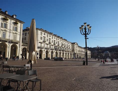 Piazza Vittorio Square In Turin Editorial Image Image Of Italy