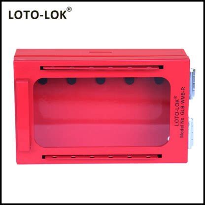 Group Lockout Box Wall Mounted Loto Safety Products