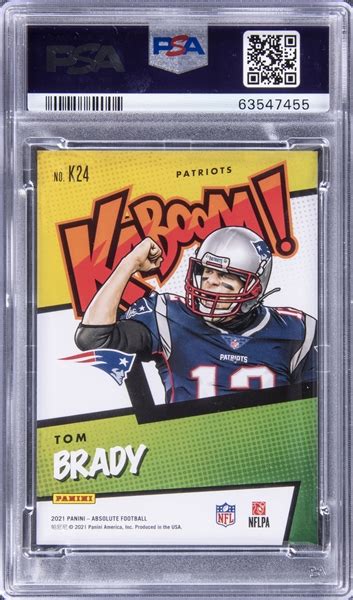 Lot Detail 2021 Panini Absolute KABOOM Gold K24 Tom Brady 02 10