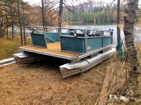 Pontoon Boat Restoration And Railing Upgrade Simplified Building