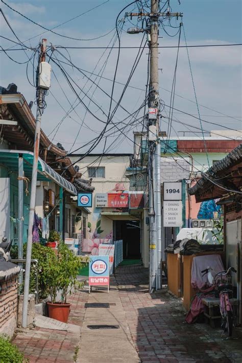 Vertical Shot Of The Streets Of Seoul During The Day In South Korea