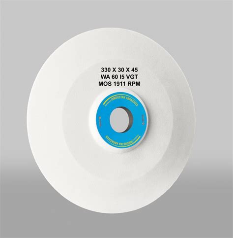 White Aluminum Oxide Grinding Wheel Manufacturer - Hindustan Abrasives