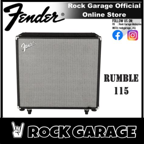 Fender Rumble 115 1x15 Bass Guitar Cabinet V3 Lazada