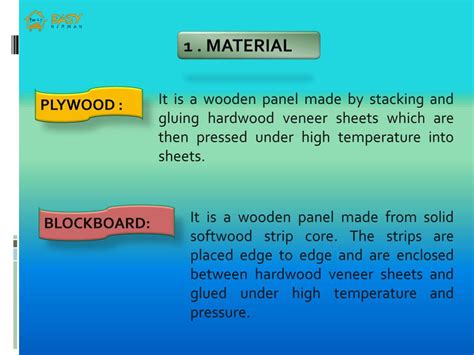 Ppt Plywood Vs Blockboard How To Make The Right Choice Easy Nirman