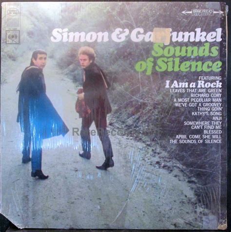 Simon And Garfunkel The Sounds Of Silence 1970 Us Stereo Lp With Shrink