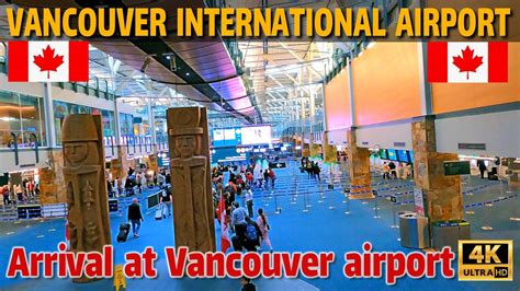 Vancouver International Airport YVR Arrival At Vancouver