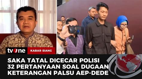 Saka Tatal Dicecar Pertanyaan Saat Diperiksa Bareskrim Kabar Siang