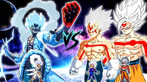 Luffy G God Sun Op New Vs Goku Omni God V Op Vegeta Omni God V