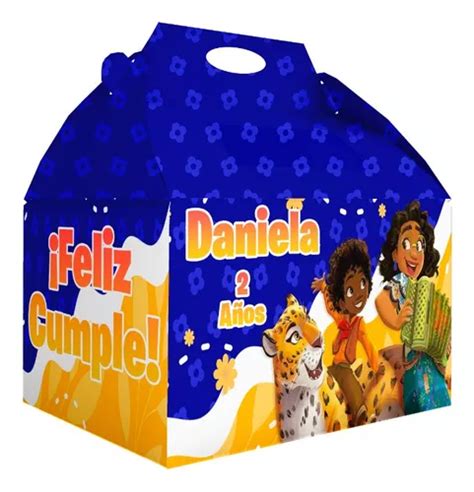 Caja Dulcera Bolo Fiesta Infantil Encanto Meses Sin Inter S