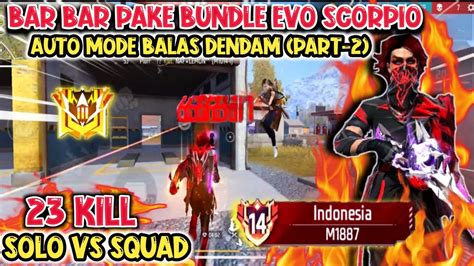 SOLO VS SQUAD PAKE BUNDLE EVO SCORPIO PART 2 AUTO BANTAI SETENGAH