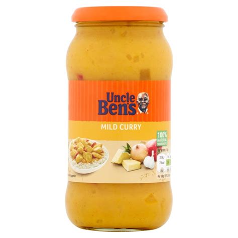 Uncle Bens Curry Mild Sauce 440g Centra