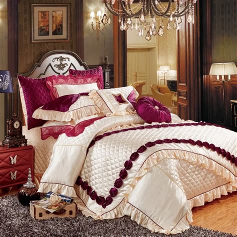 Aliexpress Buy European Luxury Royal Bedding Set Queen King Size