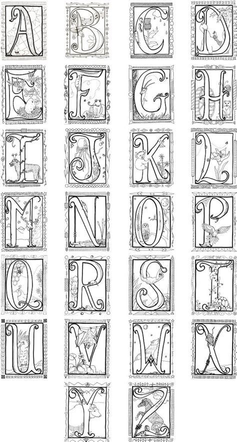 Alphabet Moyen Age Colorier Moyen Age Coloriage Colorier Hot Sex Picture