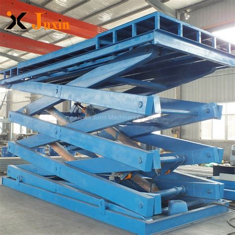 OEM Warehouse Hydraulic Vertical Stationary Scissor Goods Lift With