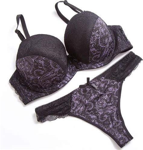 Sexy Code Full Coverage Underwire Bra Sets Supportive Sexy Balcony