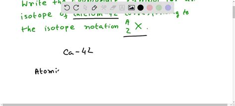 SOLVED Enter The Appropriate Symbol For An Isotope Of Potassium 39