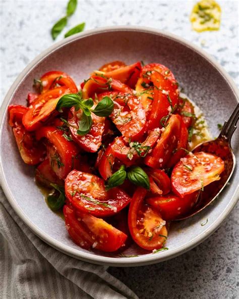 My Favourite Tomato Salad Recipe In Recipetin Eats Tomato