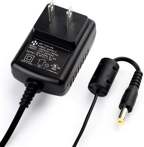 LotFancy Power Cord Charger 9 5V AC DC Adapter Supply Cable For Casio