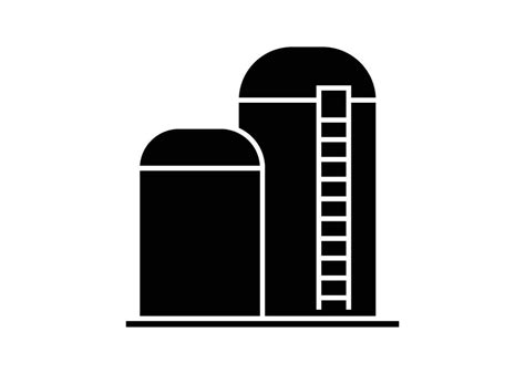 Silos Clipart