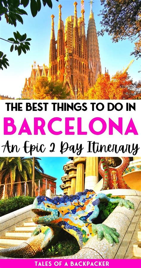 Barcelona Day Itinerary How To Spend Days In Barcelona Artofit