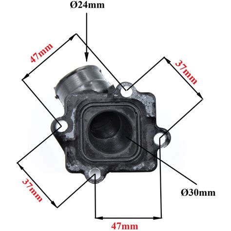 Króciec Dolotowy Gaźnika Power Force Skuter 2T Minarelli Horizontal