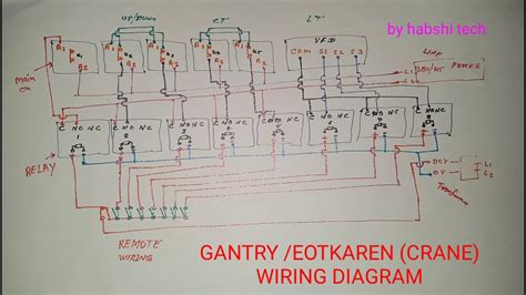 Control Circuit Diagram Of Eot Crane Eot Crane Remote Contro