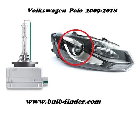 Volkswagen Polo Bulb Type Low Beam Headlight Car Truck