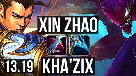 XIN ZHAO Vs KHA ZIX JNG 8 1 4 Rank 8 Xin Legendary NA