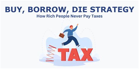 Understand Buy Borrow Die Strategy How Rich People Never Pay Tax