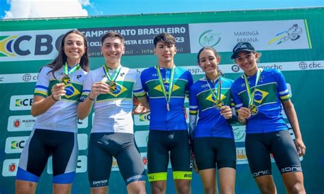 Brasileiro Júnior em Maringá conhece campeões no contrarrelógio