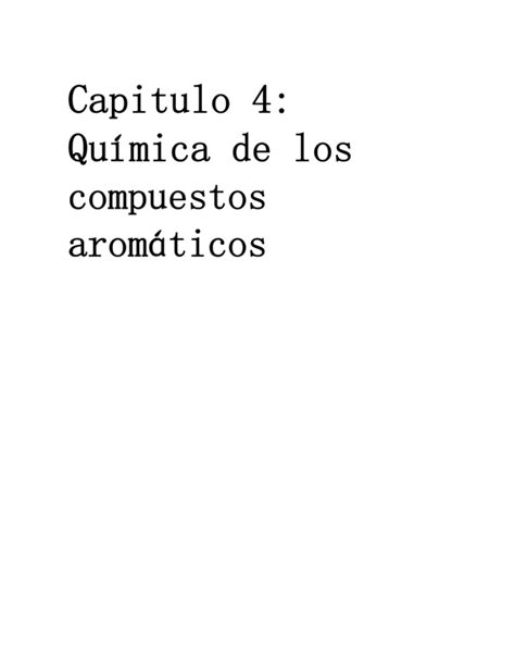 Capitulo 4 Química de los