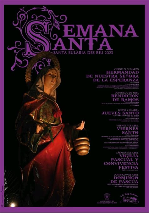 Horarios Semana Santa Obispado De Ibiza