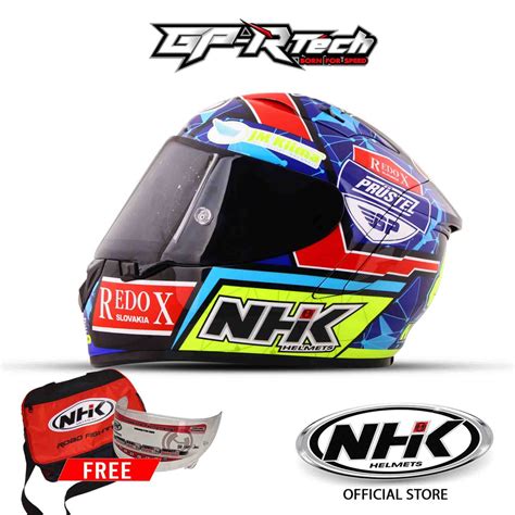 NHK Helmet GPR TECH MotoGP Racing Helmet JAKUB KORNFEIL V1 NHK