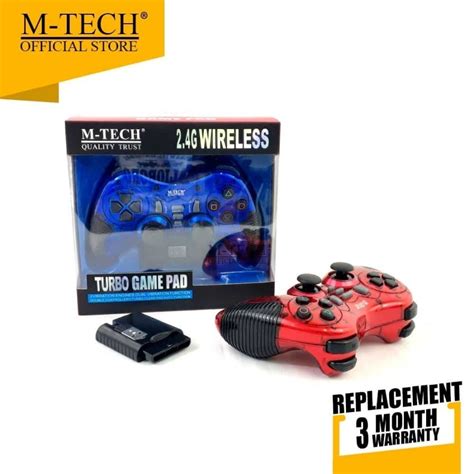 Jual M TECH MTECH TURBO Wireless Controller Stik Stick Gamepad PS2 PC