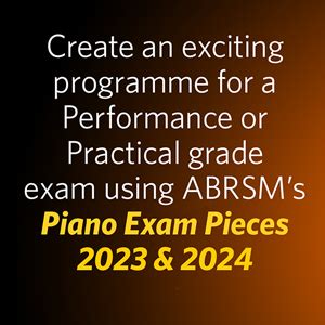 Piano Exam Pieces Abrsm Grade Selected From The