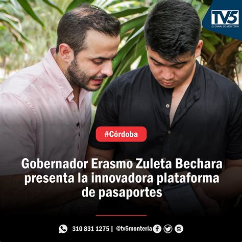 Gobernador Erasmo Zuleta Bechara Presenta La Innovadora Plataforma De