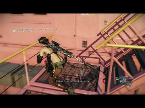MGS V Quiet Vs The Bikini Army YouTube