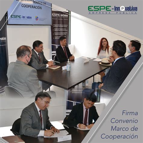 Firma De Convenio Marco De Cooperación Interinstitucional Espe