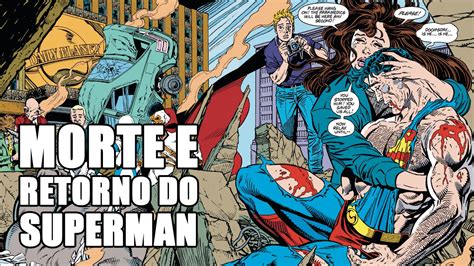 Quadrinhosc Pio A Morte E O Retorno Do Superman Youtube