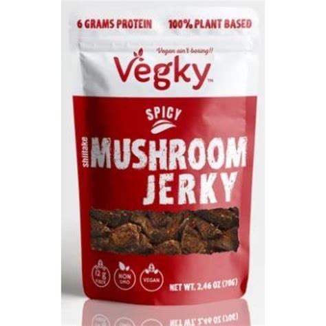 Mushroom Jerky Flavors BBQ Spicy Original