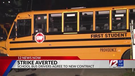 School Bus Strike Averted After Union And First Student Agree On New